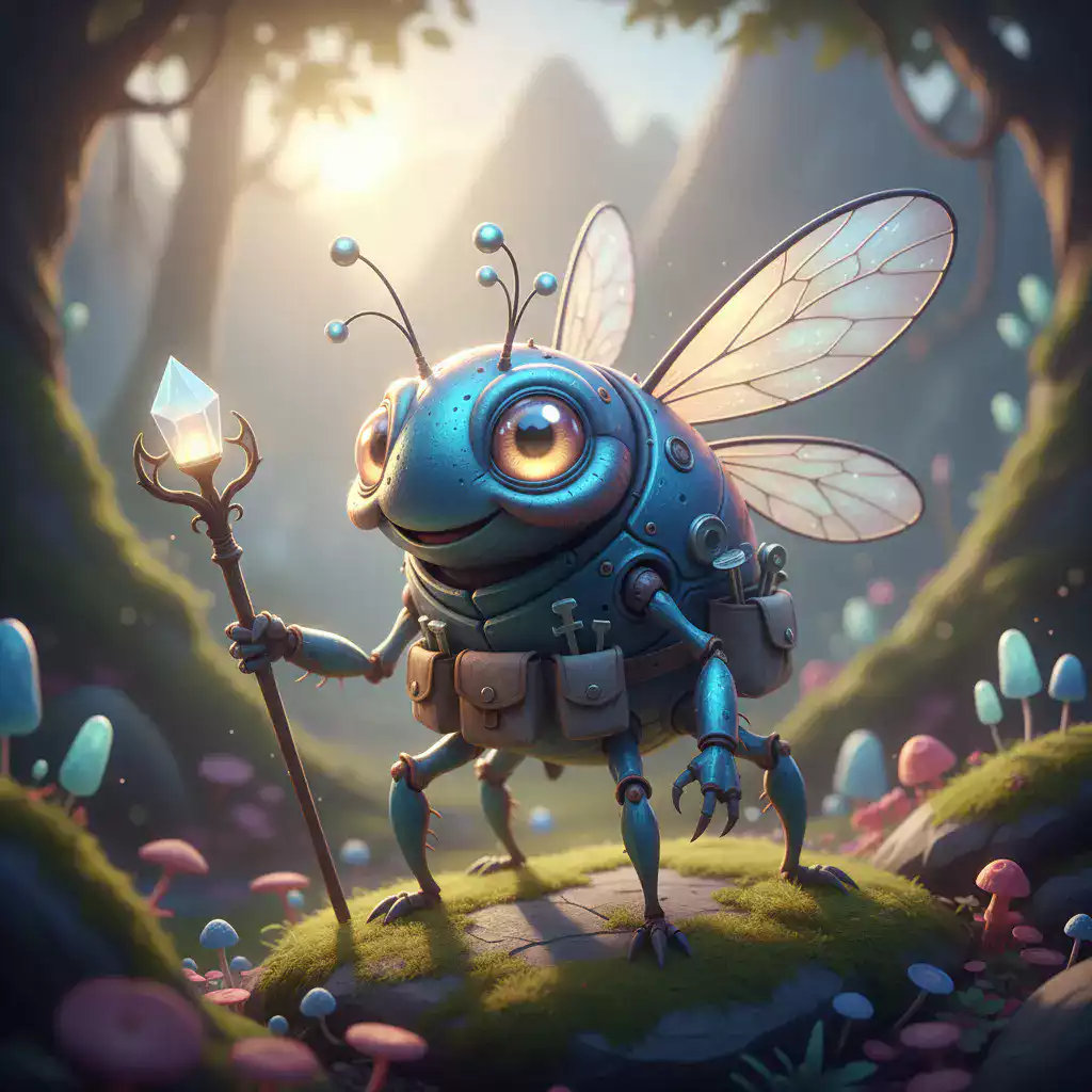 Cartoon Arthronid Scout