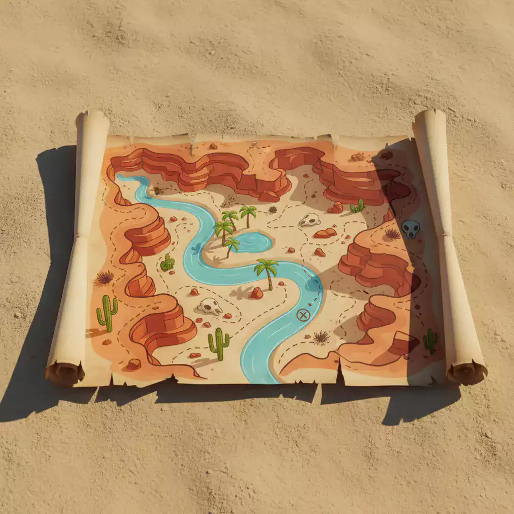 Desert Canyon Map