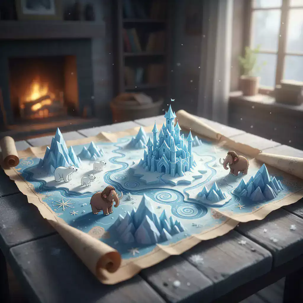 Frozen Wasteland Map